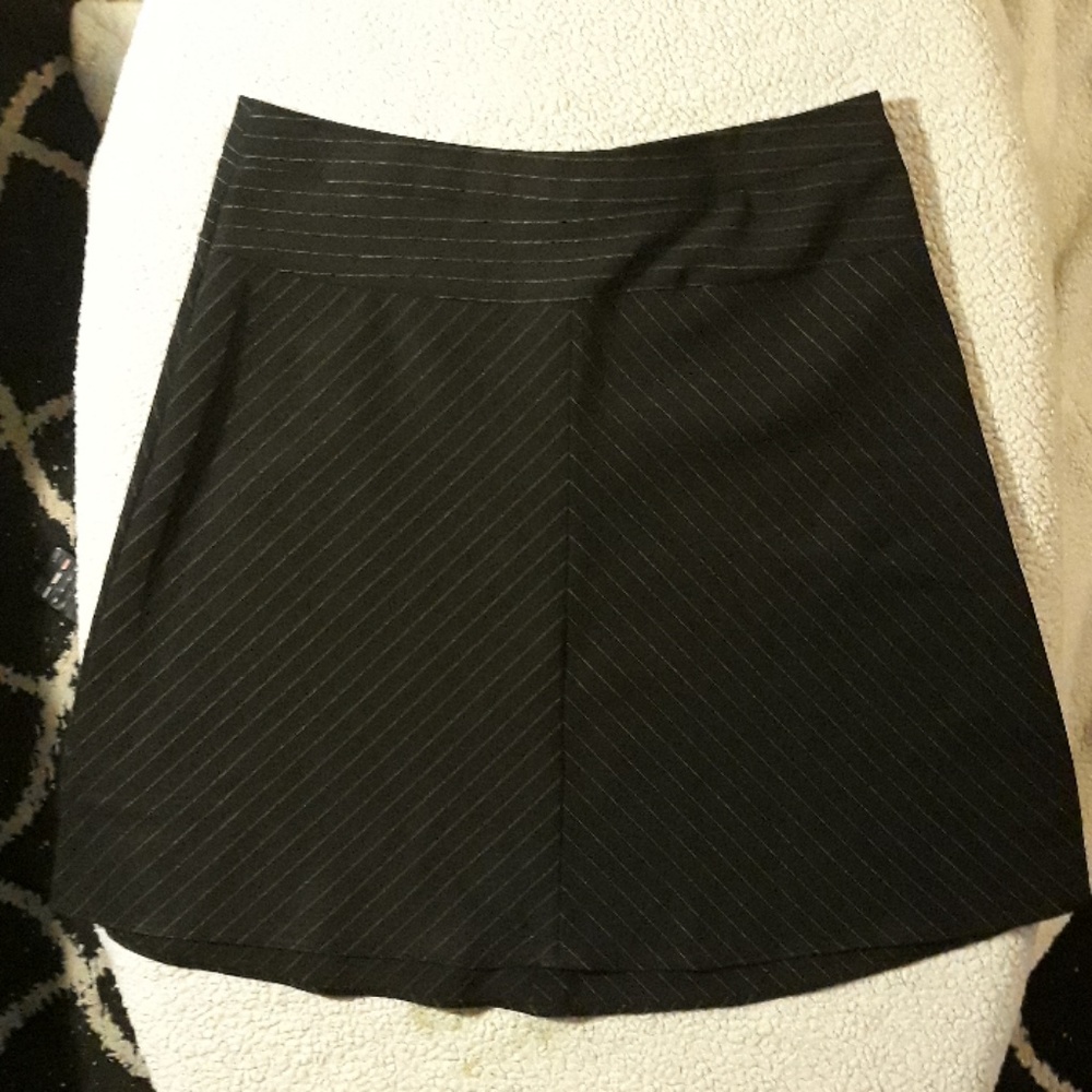 Pinstripe skirt